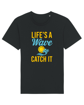 LIFE IS A WAVE Black