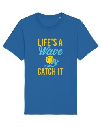 LIFE IS A WAVE Royal Blue