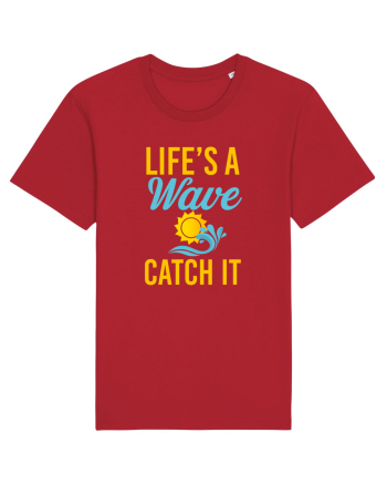 LIFE IS A WAVE Red