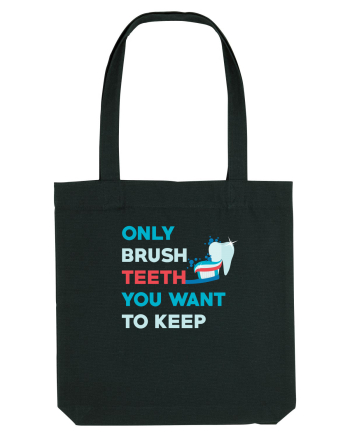 BRUSH TEETH Black