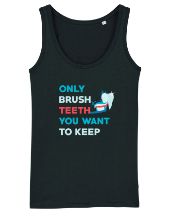 BRUSH TEETH Black