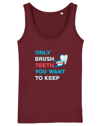 BRUSH TEETH Burgundy