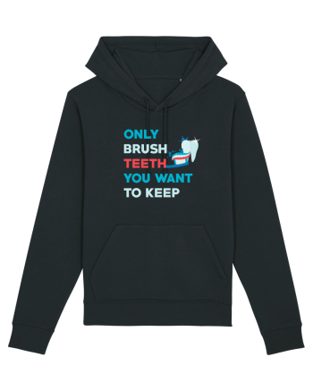 BRUSH TEETH Black