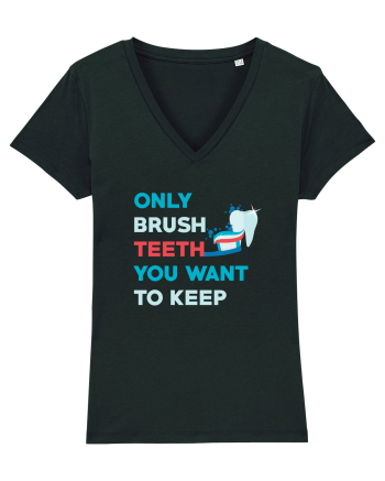 BRUSH TEETH Black