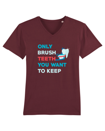 BRUSH TEETH Burgundy