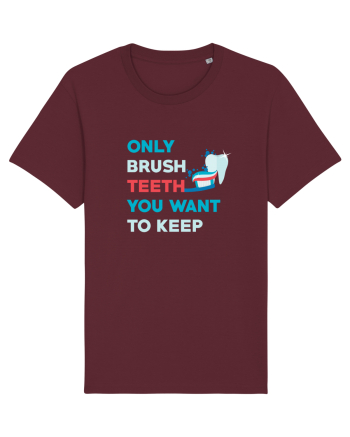 BRUSH TEETH Burgundy