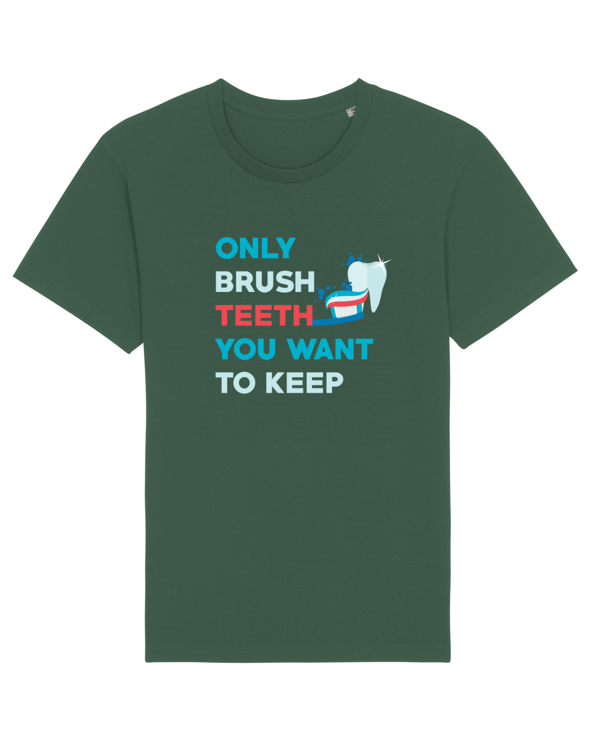 Tricou mânecă scurtă Unisex Rocker Bottle Green