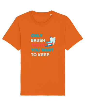 BRUSH TEETH Bright Orange