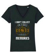 PICTURES MEMORIES Tricou mânecă scurtă guler V Damă Evoker