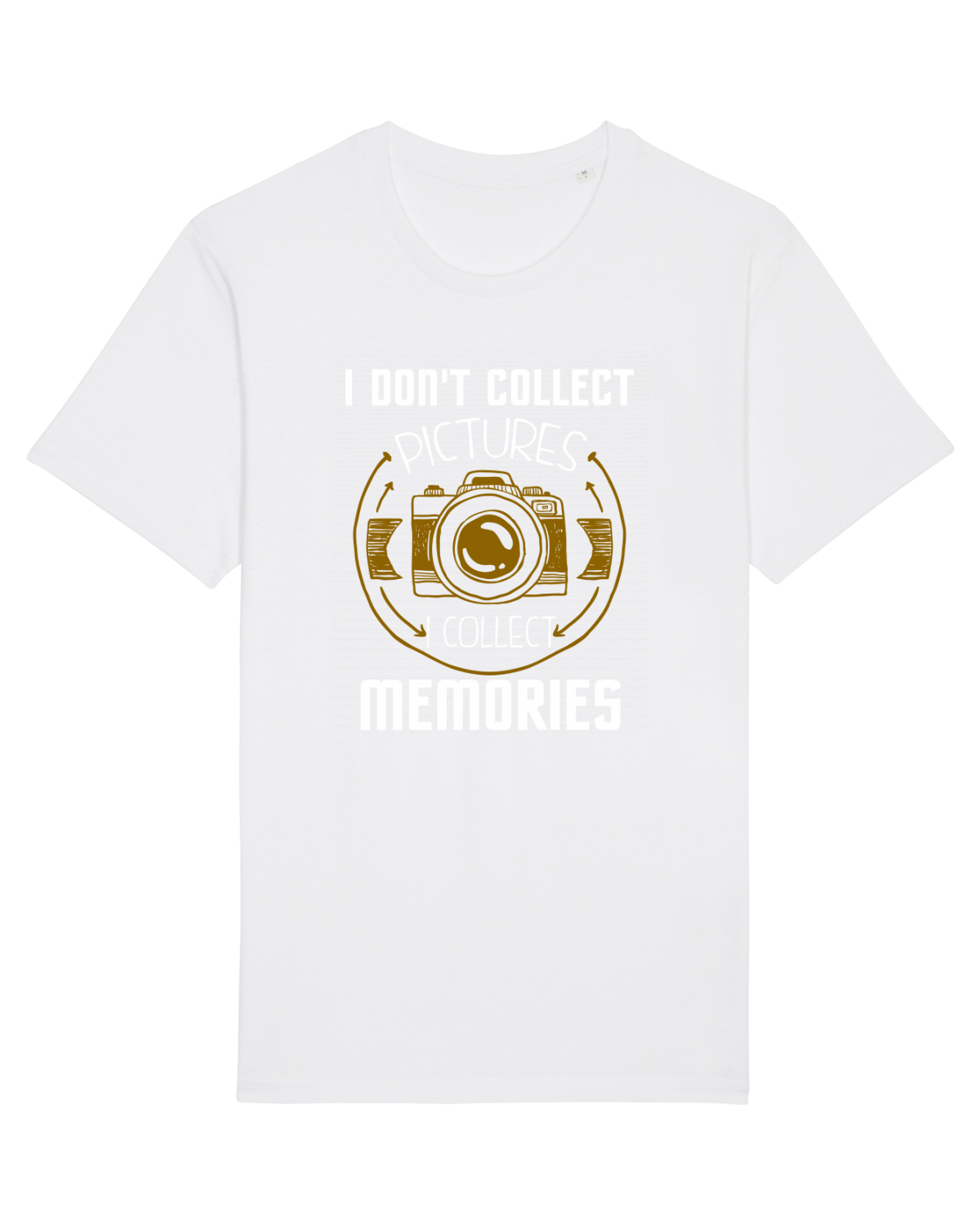 Tricou mânecă scurtă Unisex Rocker White