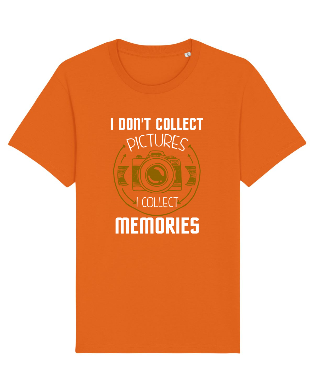 Tricou mânecă scurtă Unisex Rocker Bright Orange