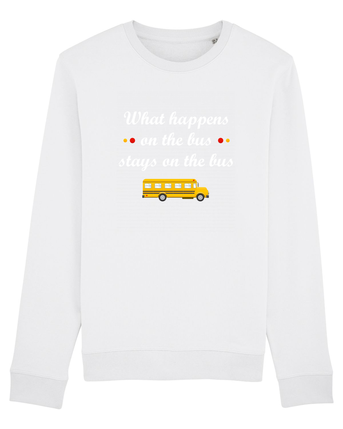 Bluză mânecă lungă Unisex Rise White