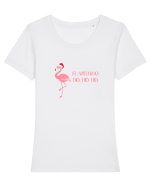 FLAMINGO Tricou mânecă scurtă guler larg fitted Damă Expresser