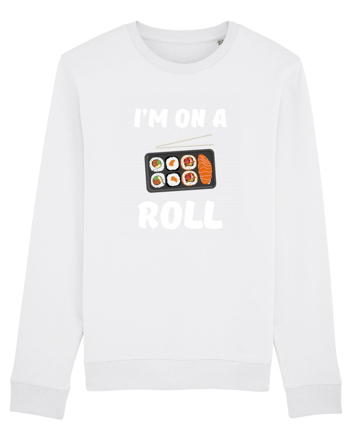 Bluză mânecă lungă Unisex Rise White