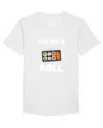 SUSHI Tricou mânecă scurtă guler larg Bărbat Skater