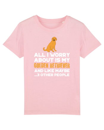 GOLDEN RETRIEVER Cotton Pink