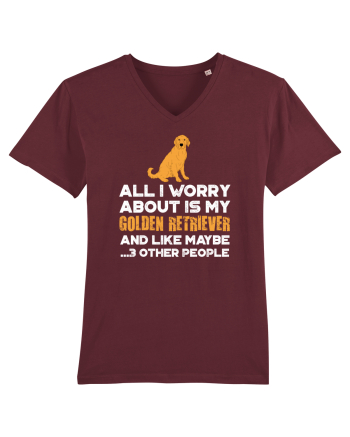 GOLDEN RETRIEVER Burgundy