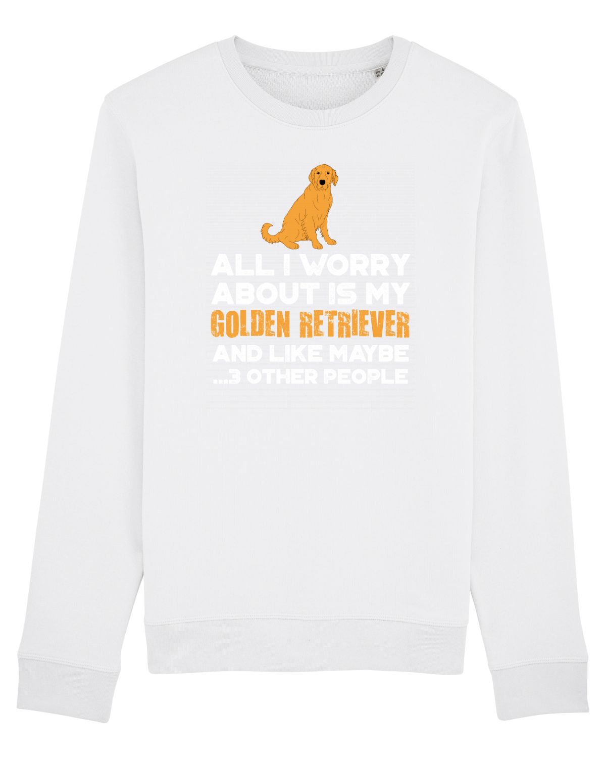 Bluză mânecă lungă Unisex Rise White