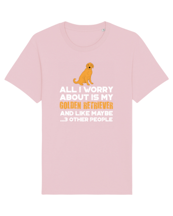 GOLDEN RETRIEVER Cotton Pink