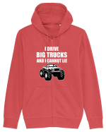 BIG TRUCKS Hanorac cu fermoar Unisex Connector