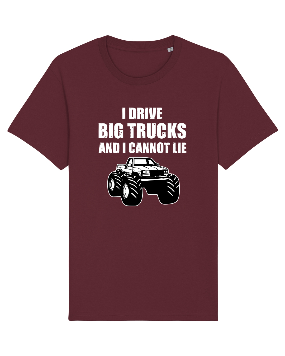 Tricou mânecă scurtă Unisex Rocker Burgundy