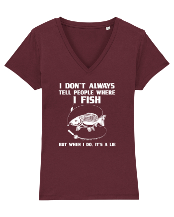 FISHING Burgundy
