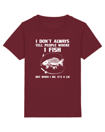 FISHING Burgundy
