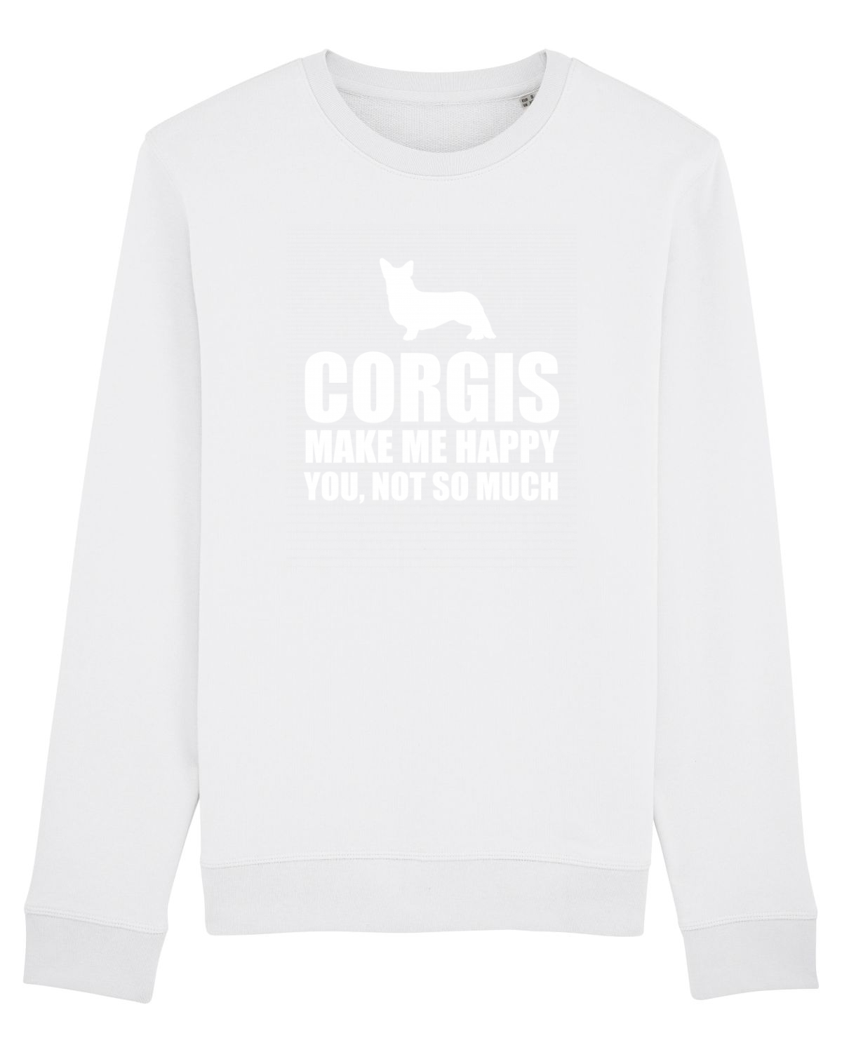 Bluză mânecă lungă Unisex Rise White