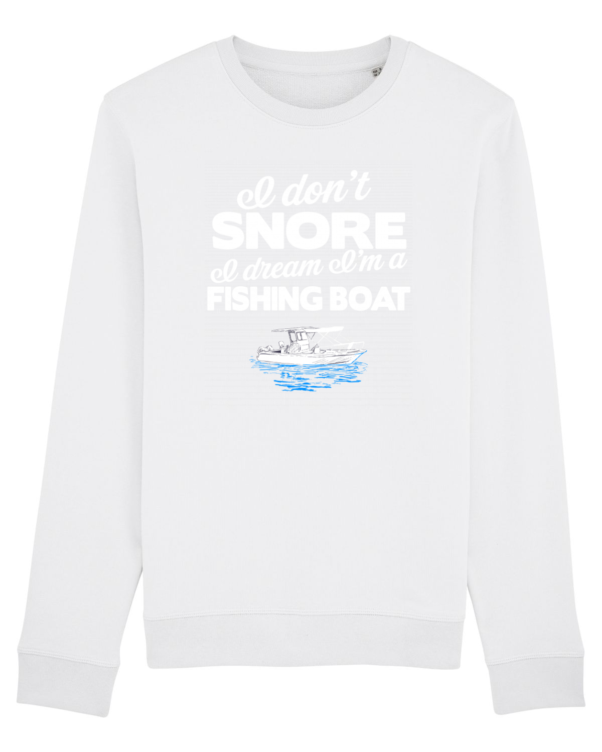 Bluză mânecă lungă Unisex Rise White