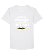 SNORE Tricou mânecă scurtă guler larg Bărbat Skater
