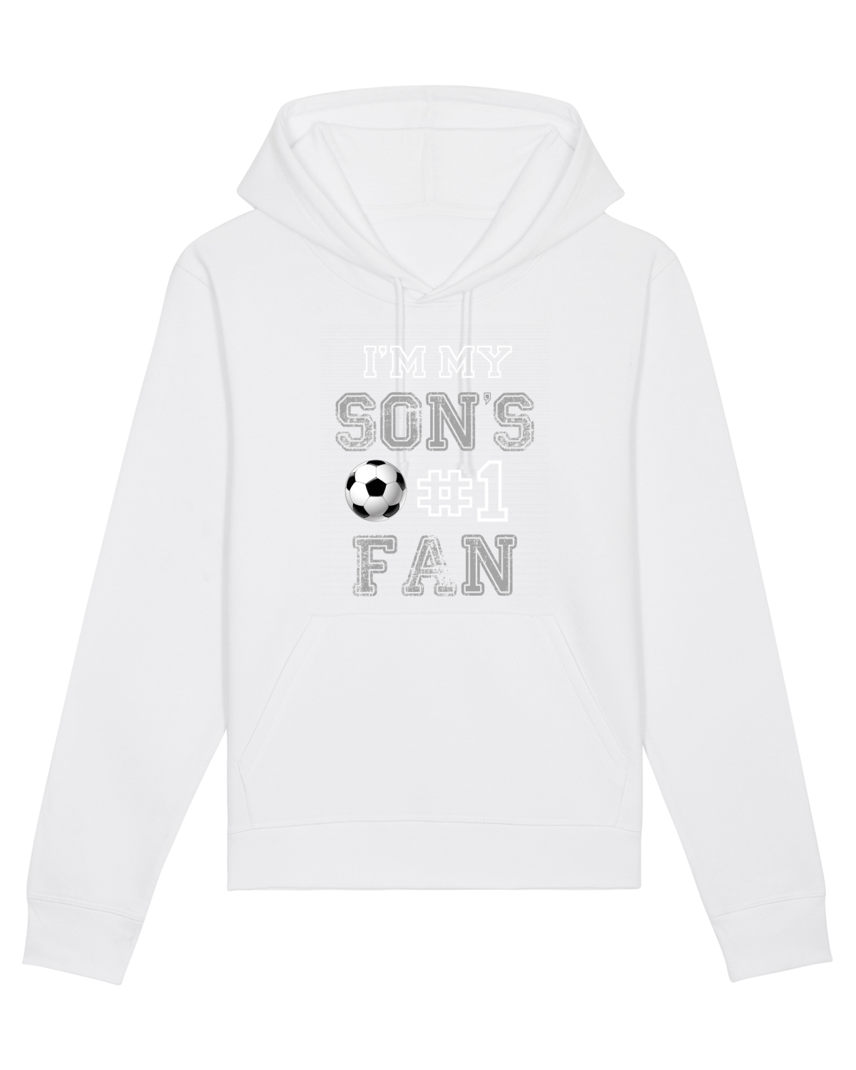 Hanorac Unisex Drummer White