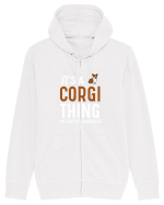 CORGI Hanorac cu fermoar Unisex Connector