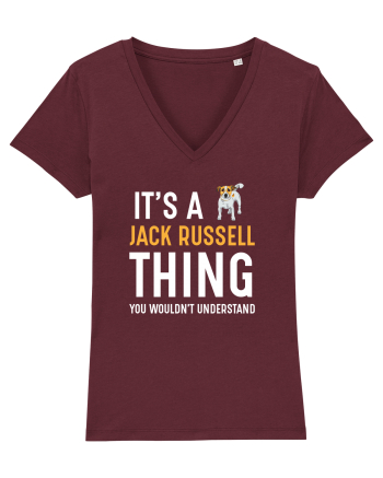JACK RUSSELL Burgundy