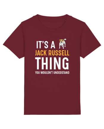 JACK RUSSELL Burgundy