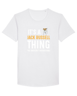 JACK RUSSELL Tricou mânecă scurtă guler larg Bărbat Skater