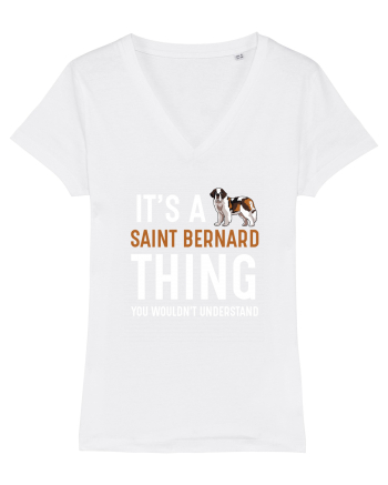SAINT BERNARD White