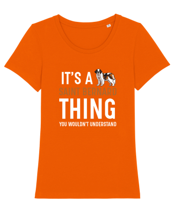 SAINT BERNARD Bright Orange