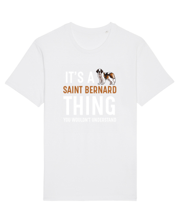 SAINT BERNARD White