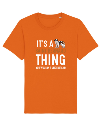 SAINT BERNARD Bright Orange