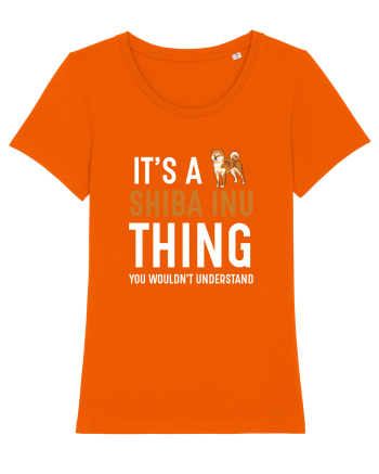 SHIBA INU Bright Orange