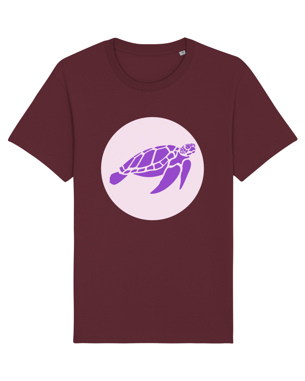 Tricou mânecă scurtă Unisex Rocker Burgundy