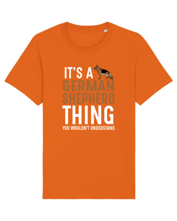 GERMAN SHEPHERD Bright Orange