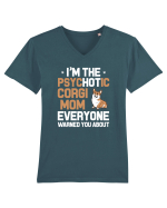 CORGI MOM Tricou mânecă scurtă guler V Bărbat Presenter