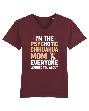 CHIHUAHUA MOM Burgundy