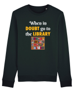 LIBRARY Bluză mânecă lungă Unisex Rise