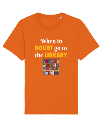 LIBRARY Bright Orange