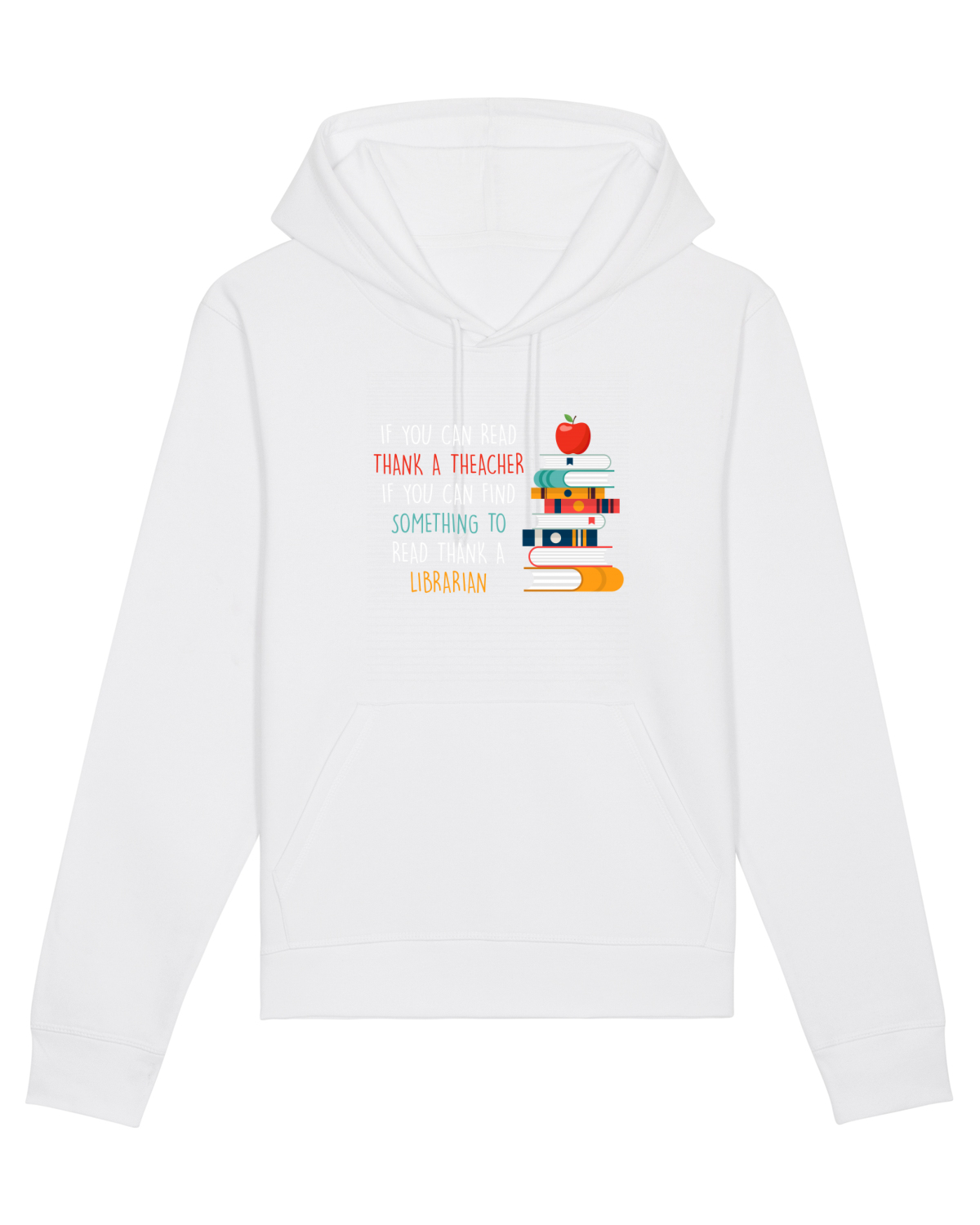 Hanorac Unisex Drummer White