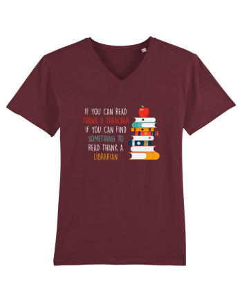 LIBRARIAN Burgundy
