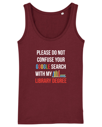 LIBRARY DEGREE Burgundy