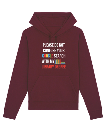 LIBRARY DEGREE Burgundy